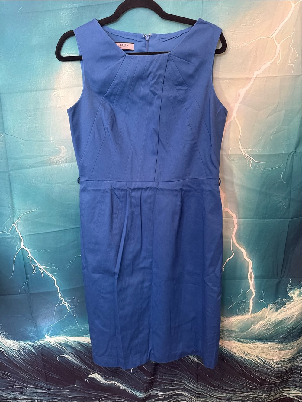 Anne Klein Sleeveless Sheath Dress - Royal Blue